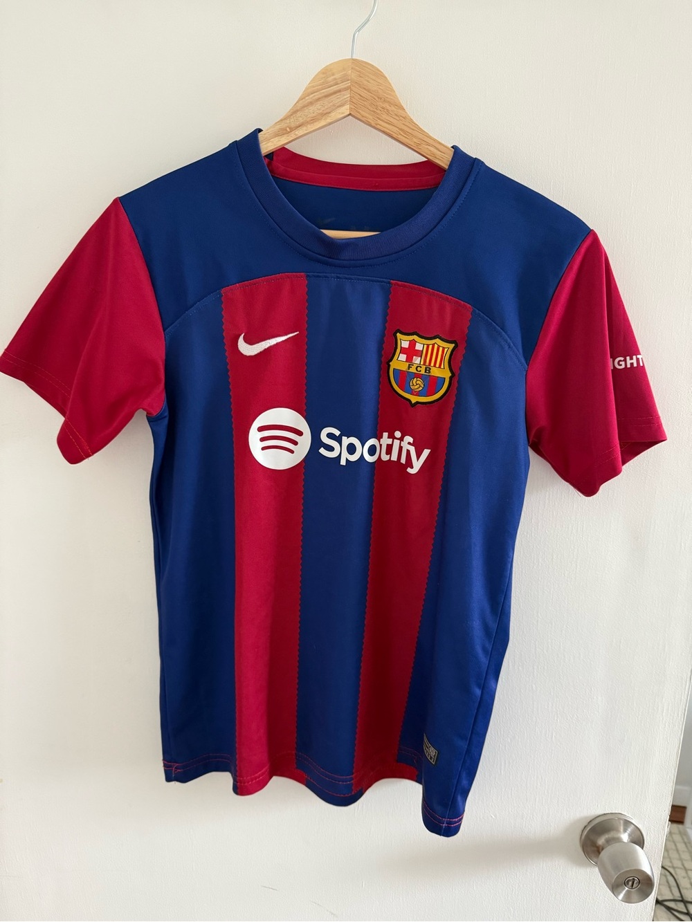 Nike FC Barcelona Kids' Home Jersey - Blue & Red